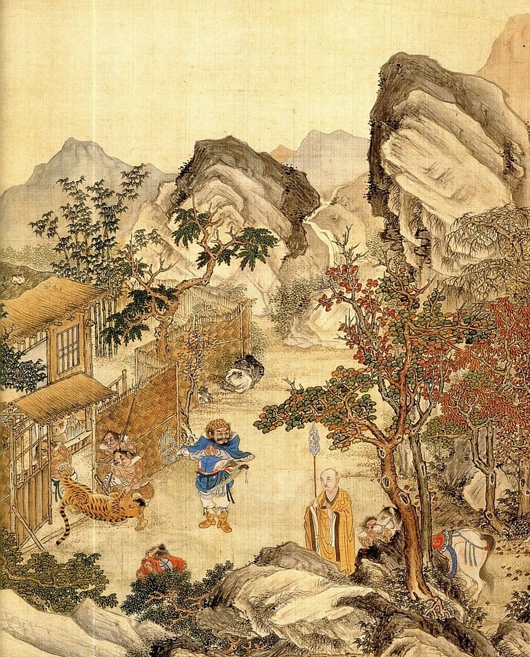 明清古本《西游记》精美插图