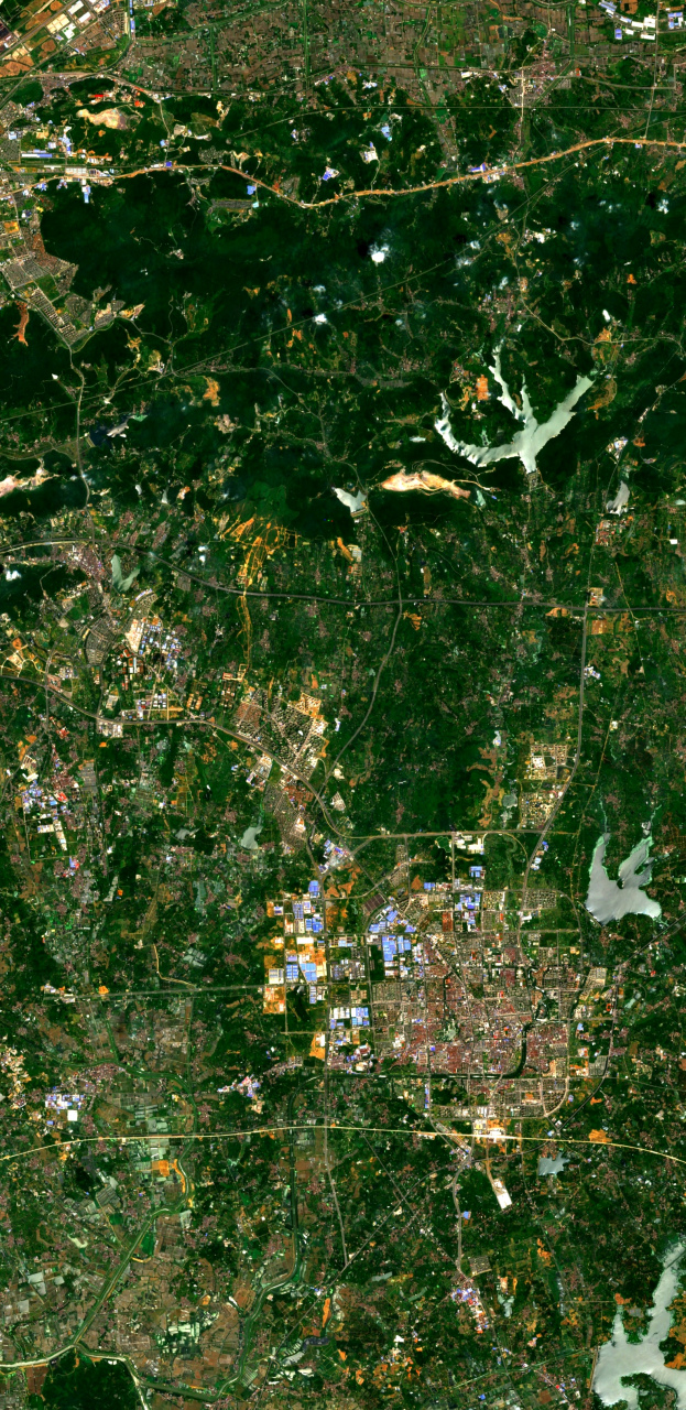 江苏省句容市最新卫星图片(7.