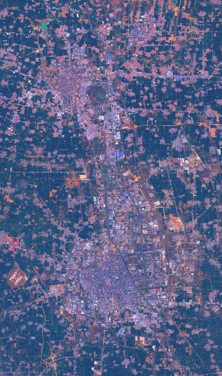 河南省登封市卫星地图图片