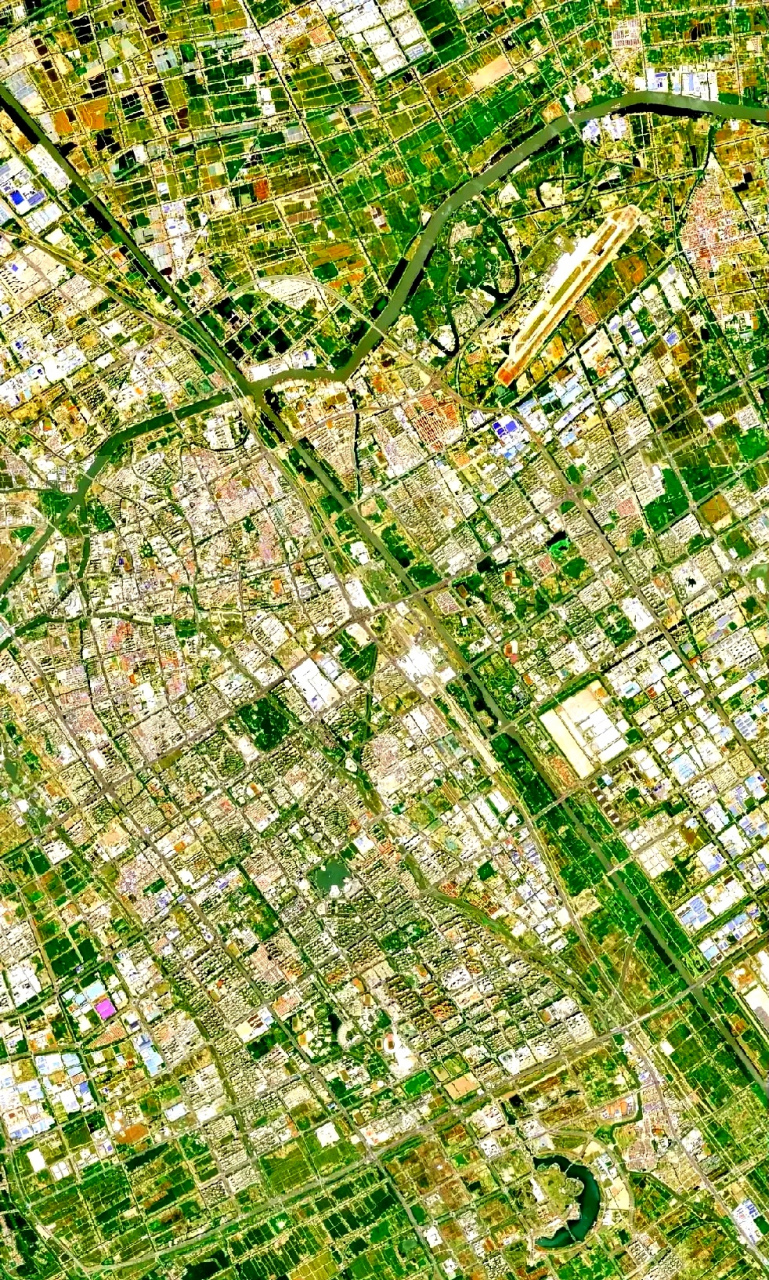 江苏省盐城市最近卫星图片(5.