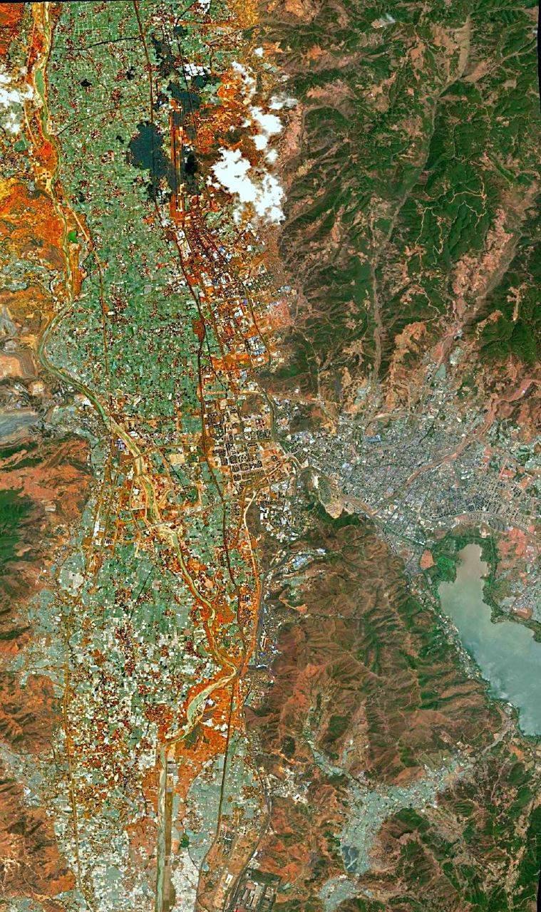 四川省凉山州西昌市最新卫星图片(4.