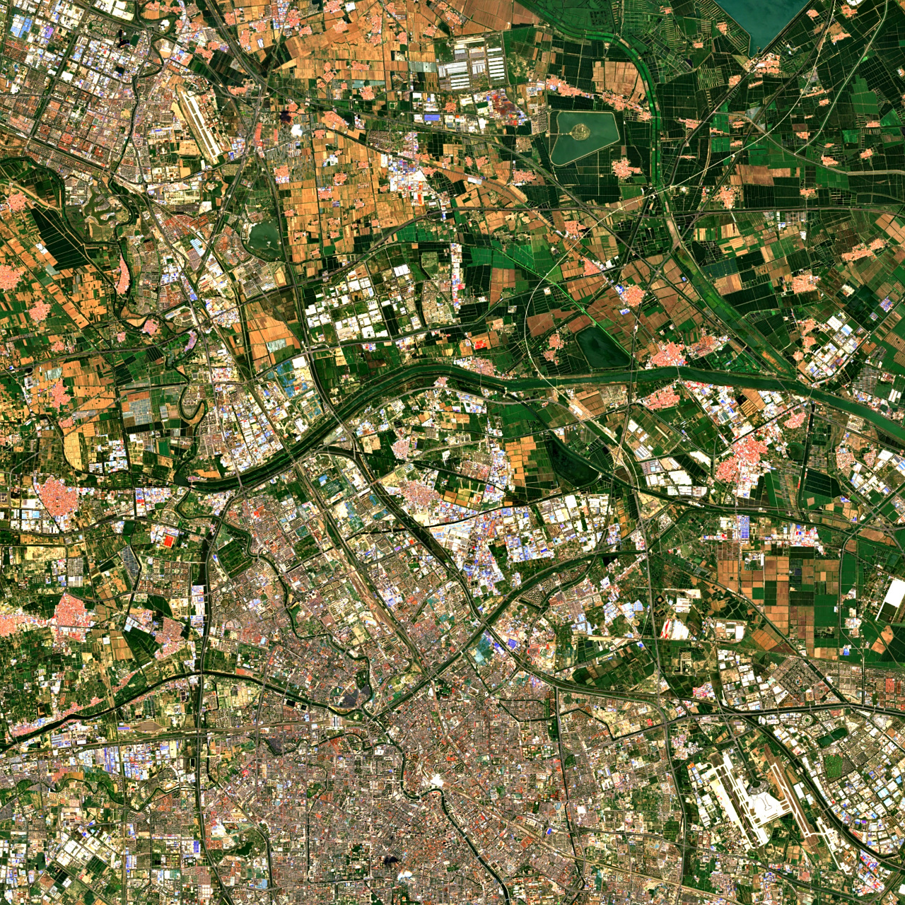 天津市最新卫星地图影像(7.