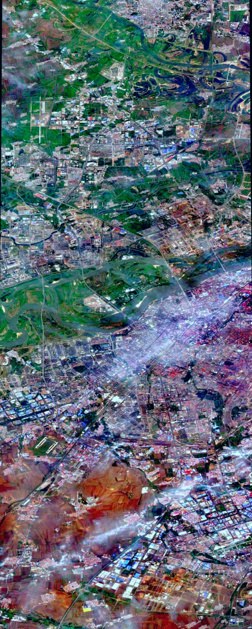 黑龙江卫星地图高清版图片
