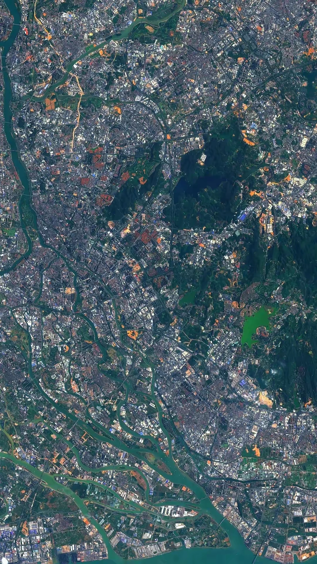 东莞市最近高清卫星图