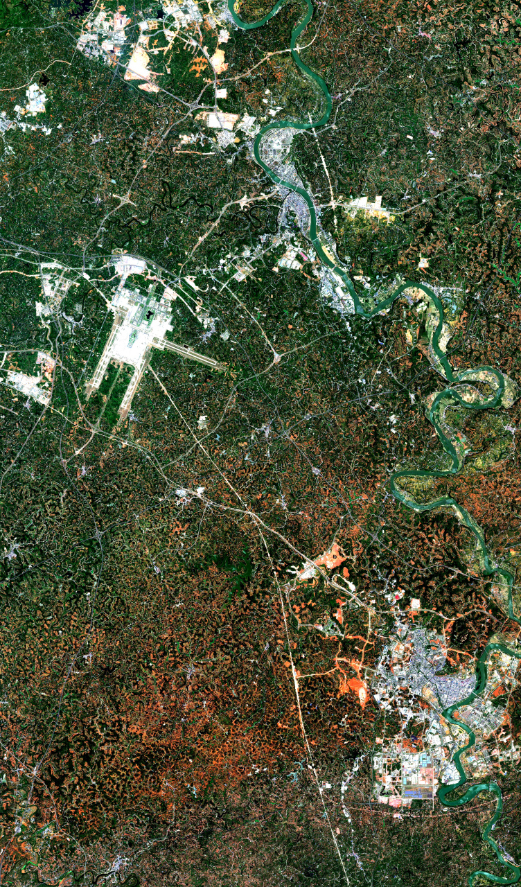 四川成都天府机场最新卫星图片(7.