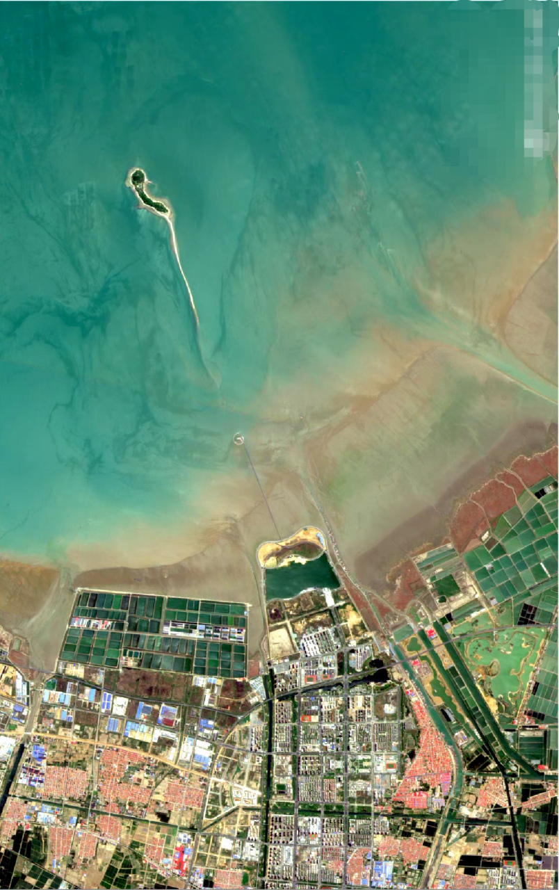 江苏省连云港赣榆最新卫星图(5.