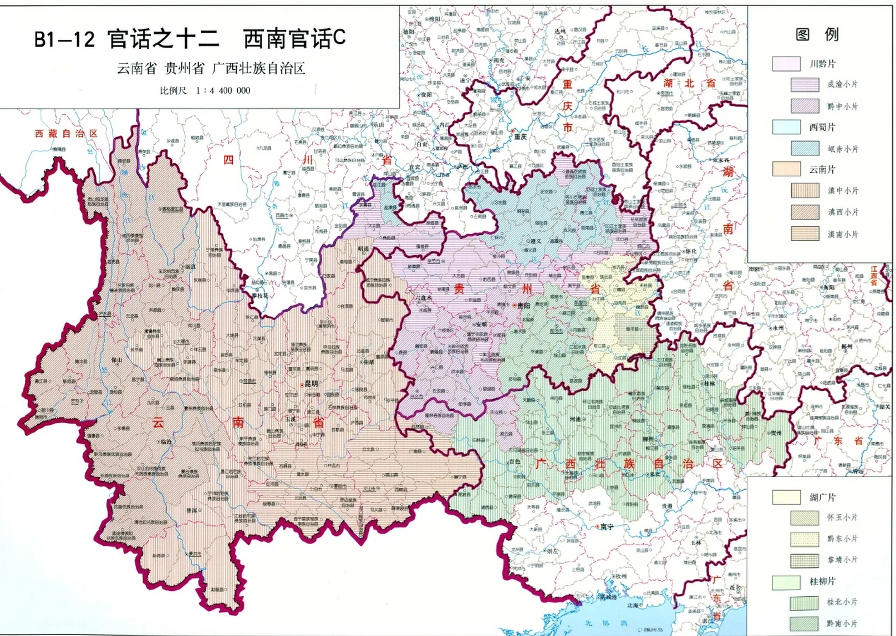 川滇黔三省交界地图图片