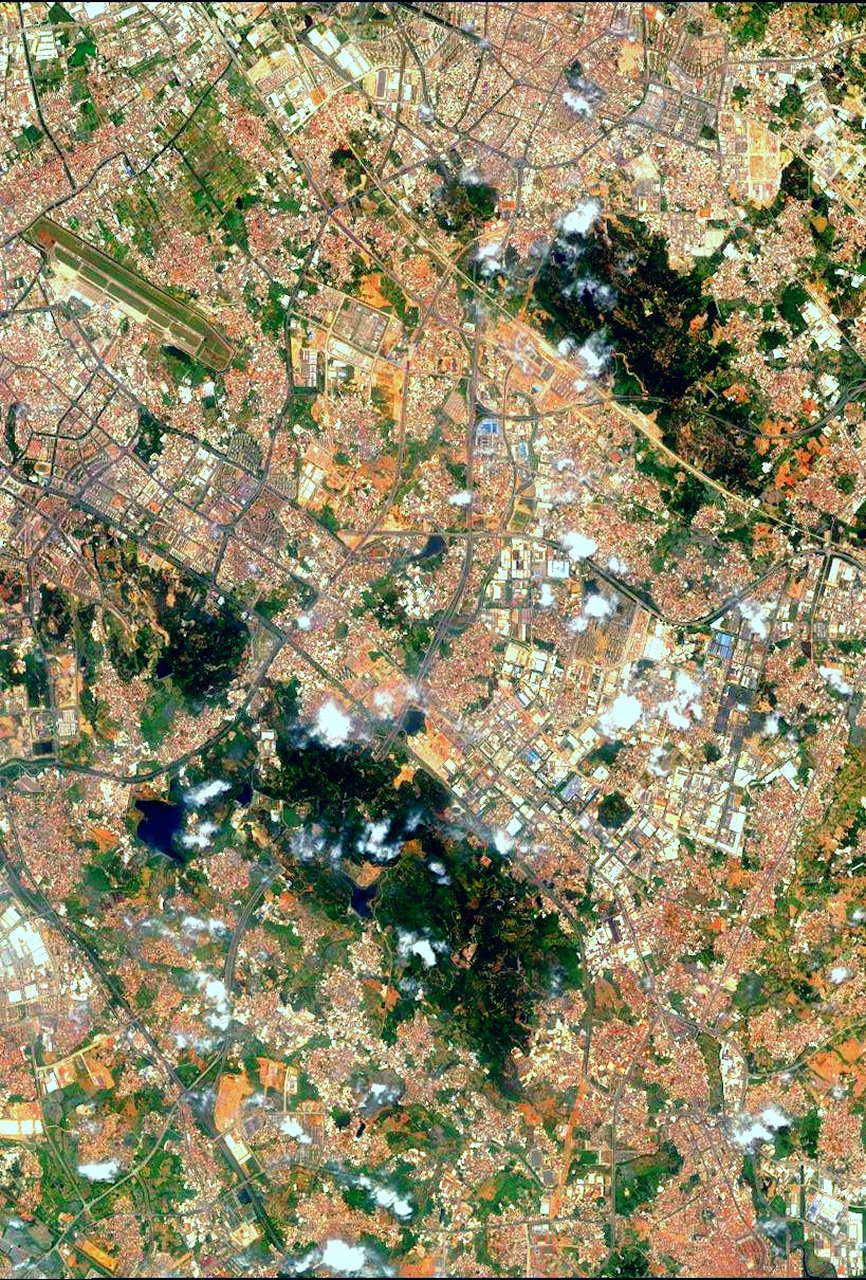 25) 2023年5月25日拍摄的卫星影像图片,福建省晋江—石狮市(旋转观看)