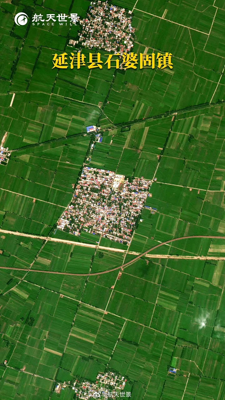 河南省乡村最近卫星图(6.) 2023年6月份卫星影像图片,河南省