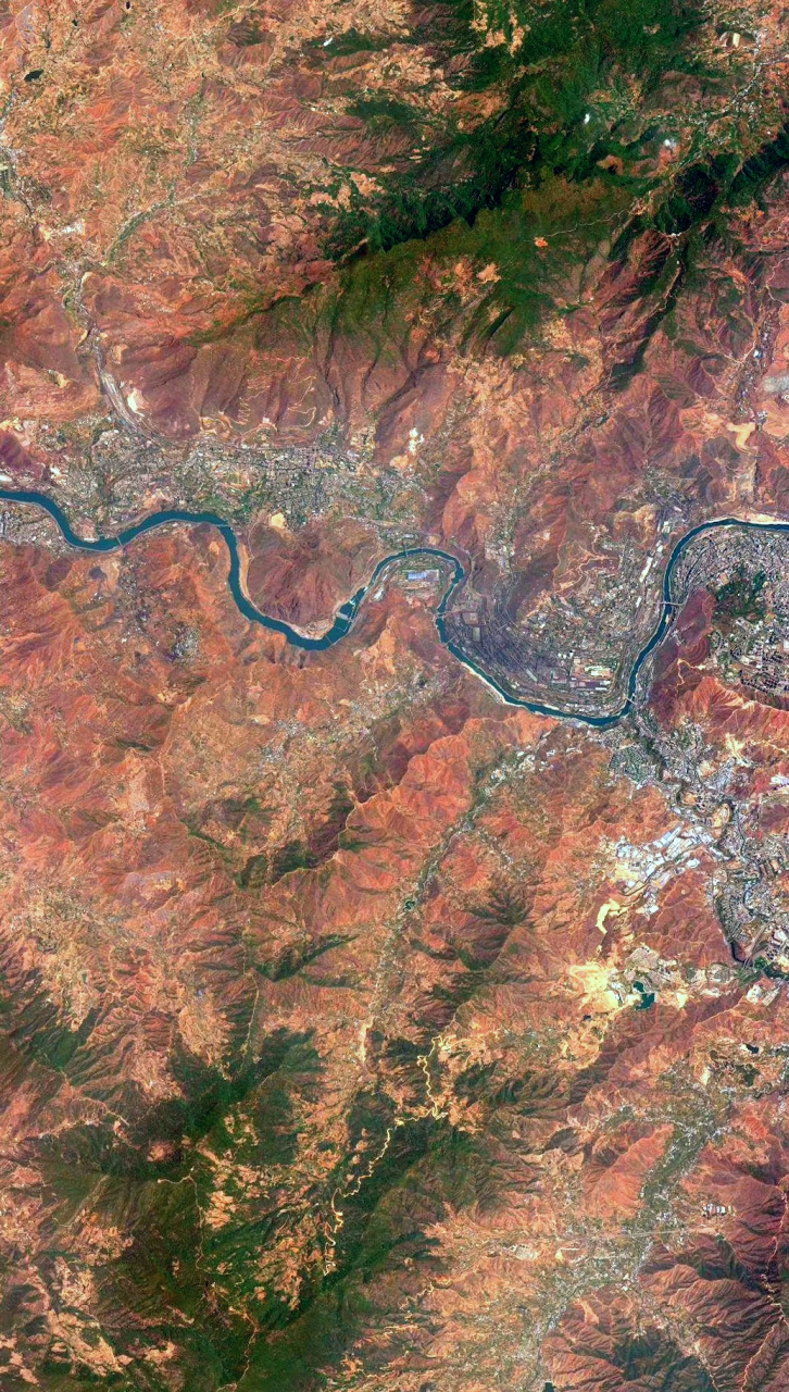 四川省攀枝花市最新卫星图片(4.