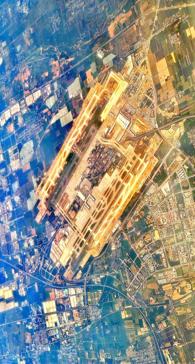 陕西西安咸阳国际机场最新航拍图(7.