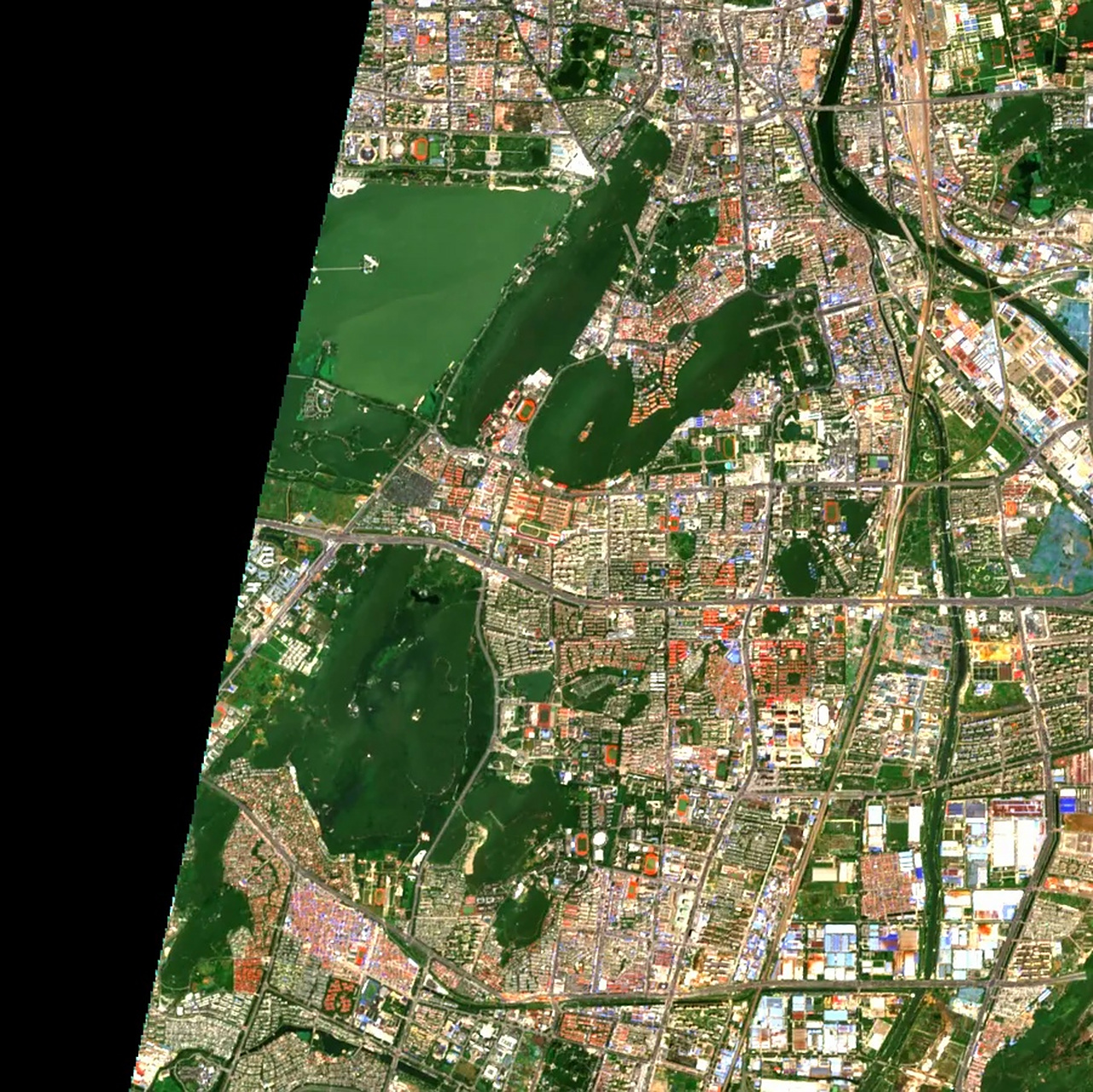 江苏省徐州市最近卫星图(7.