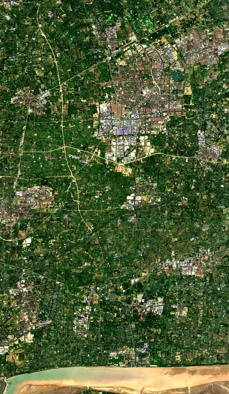 浙江省桐乡市最近卫星图(7.