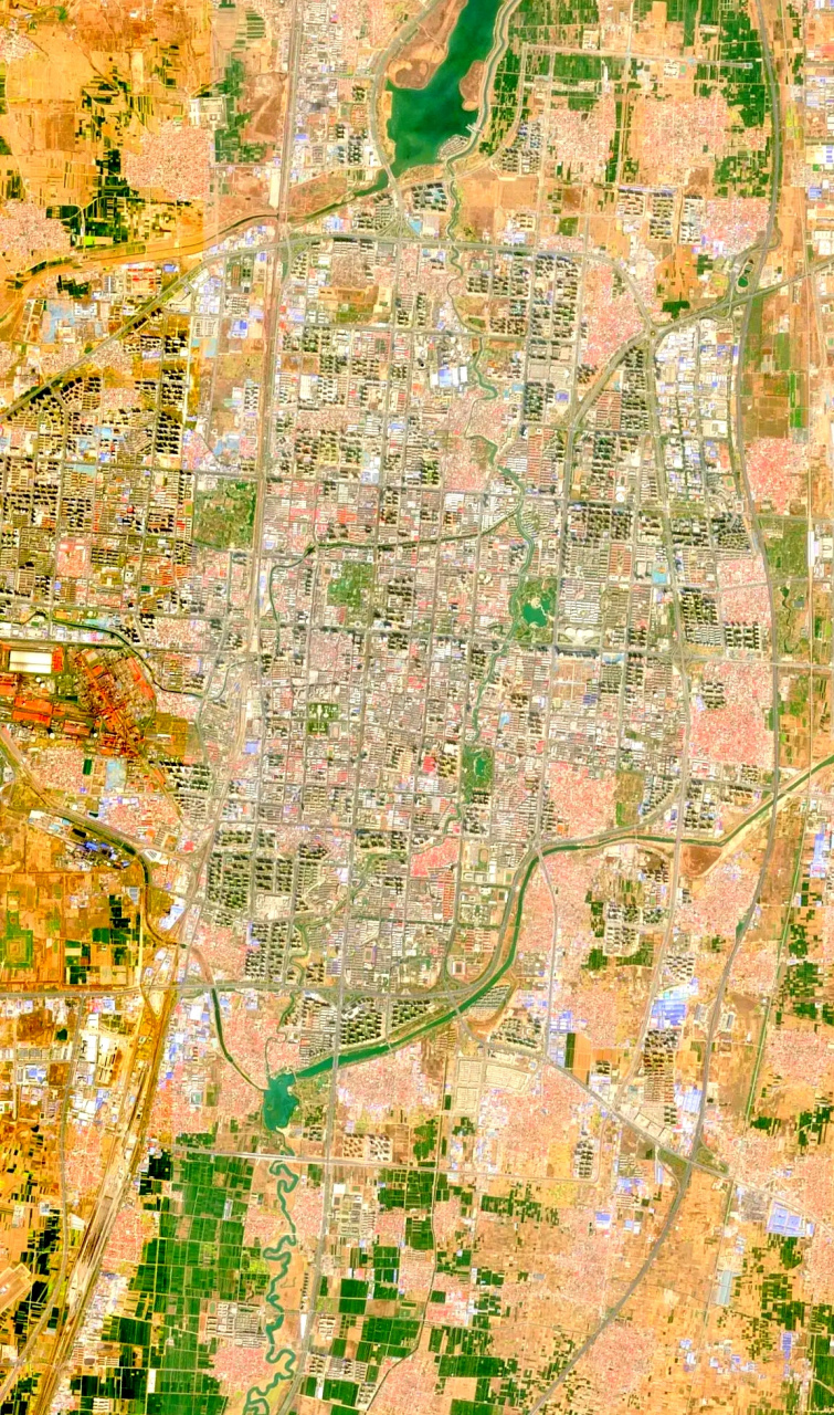 鹤壁窦卫星照片图片