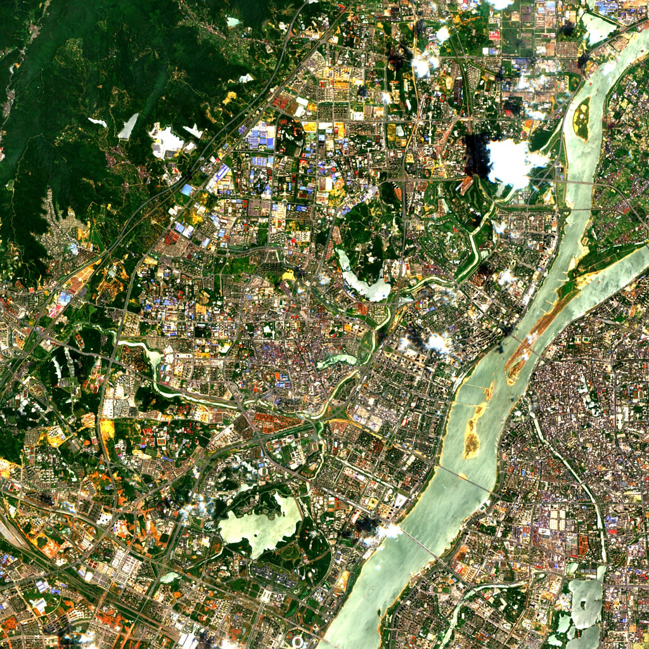 江西省南昌市最近卫星图(7.