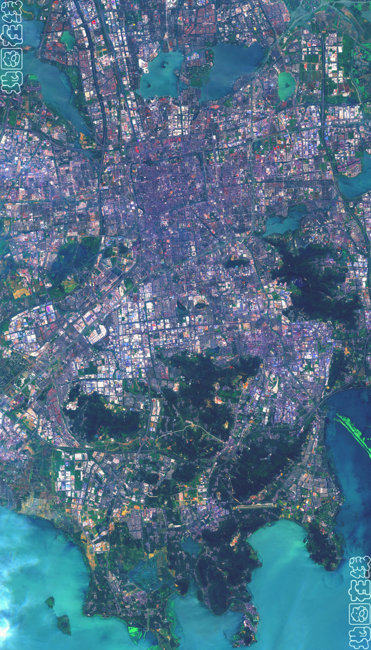 12) 2023年7月12日卫星影像图片,江苏省苏州市(旋转观看)