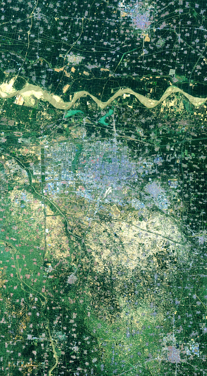 河南省开封市最新高清卫星图片(4.