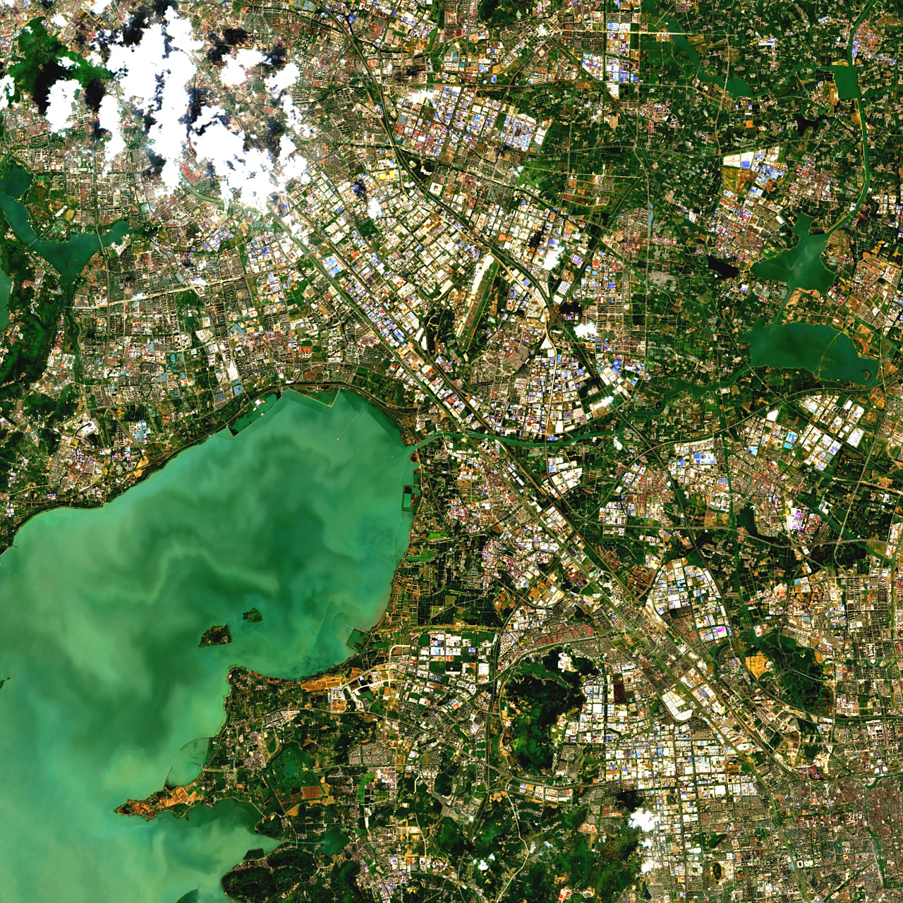 无锡-苏州最新高清卫星图片(4.