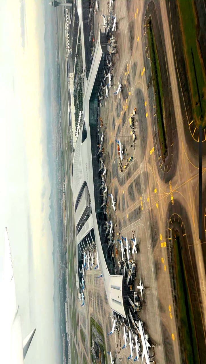 广州白云国际机场最近航拍图(7 2023年7月拍摄的航拍影像图片,广东省