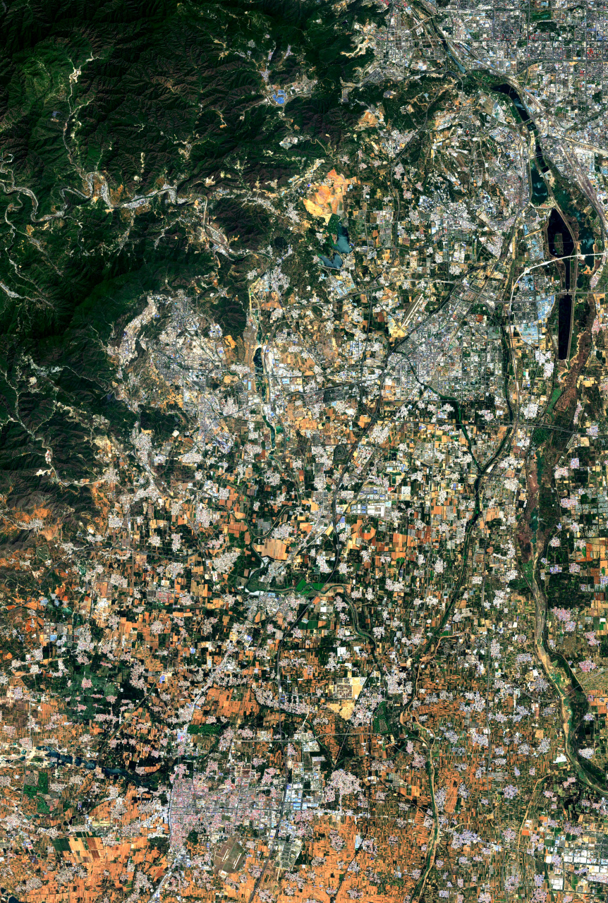 燕山卫星地图图片