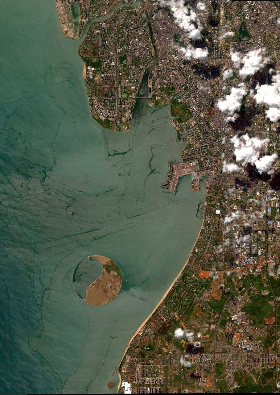 海南省海口市最近卫星图(7.