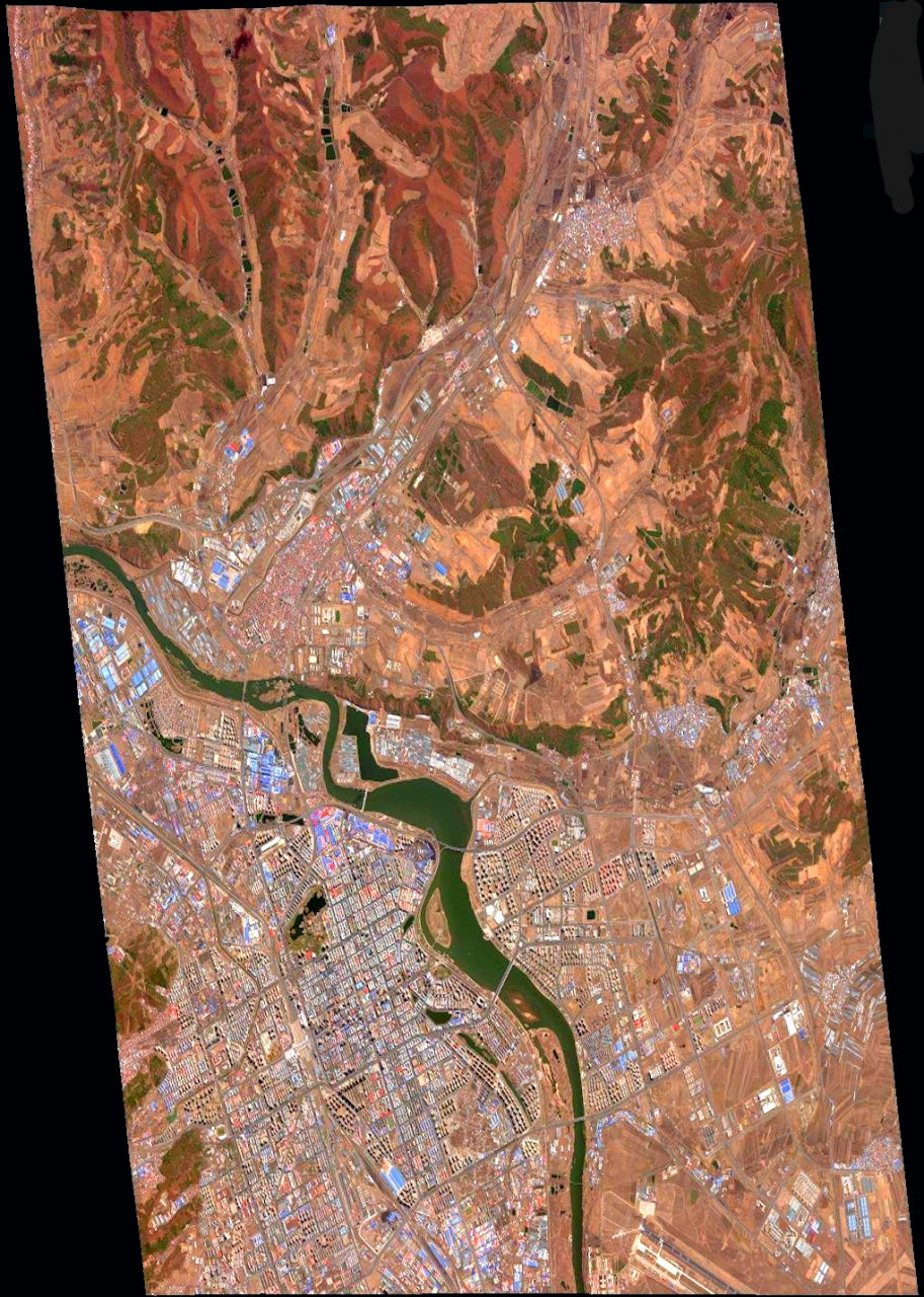 黑龙江省牡丹江市最近卫星图(4.