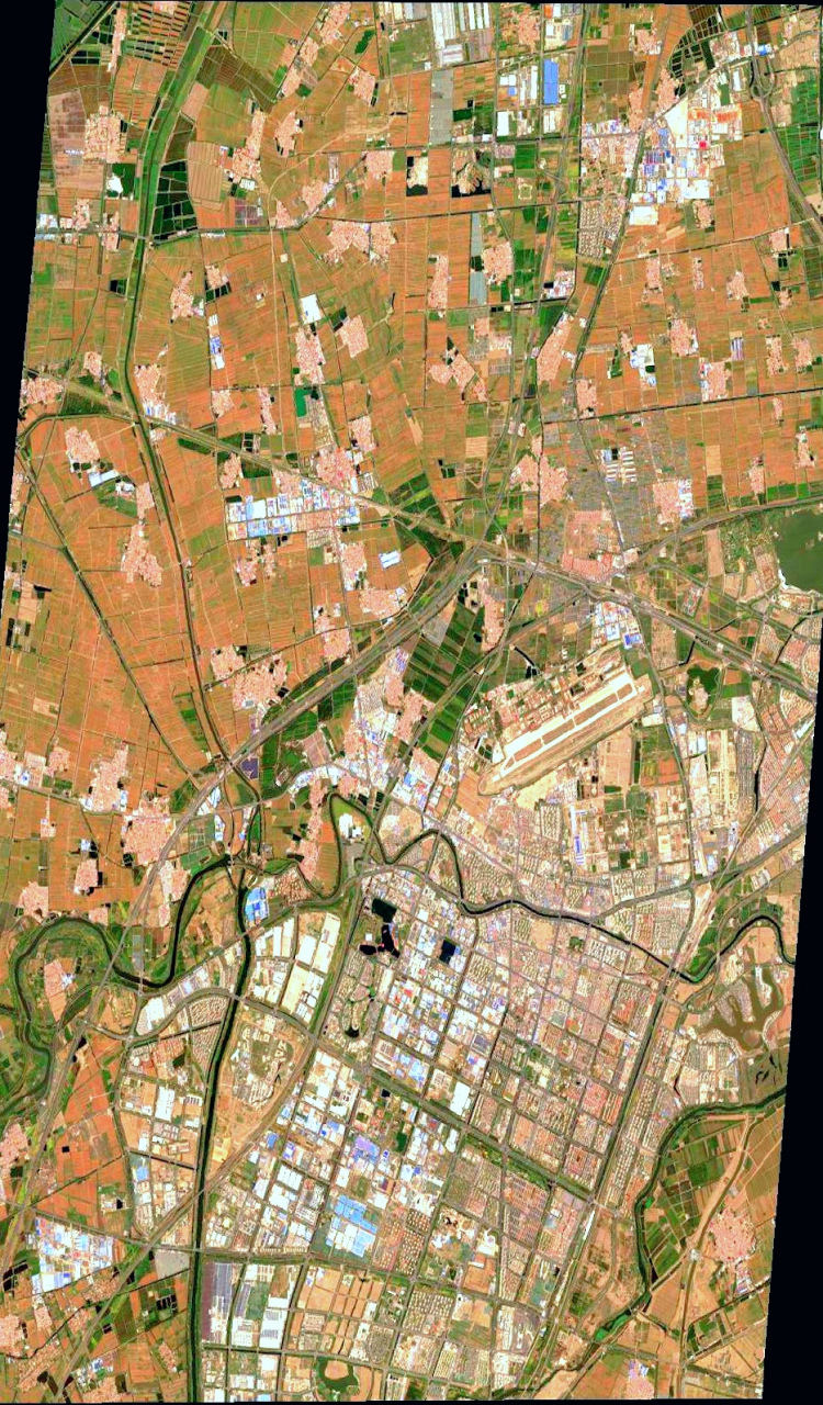 天津市武清区最近卫星图(6.