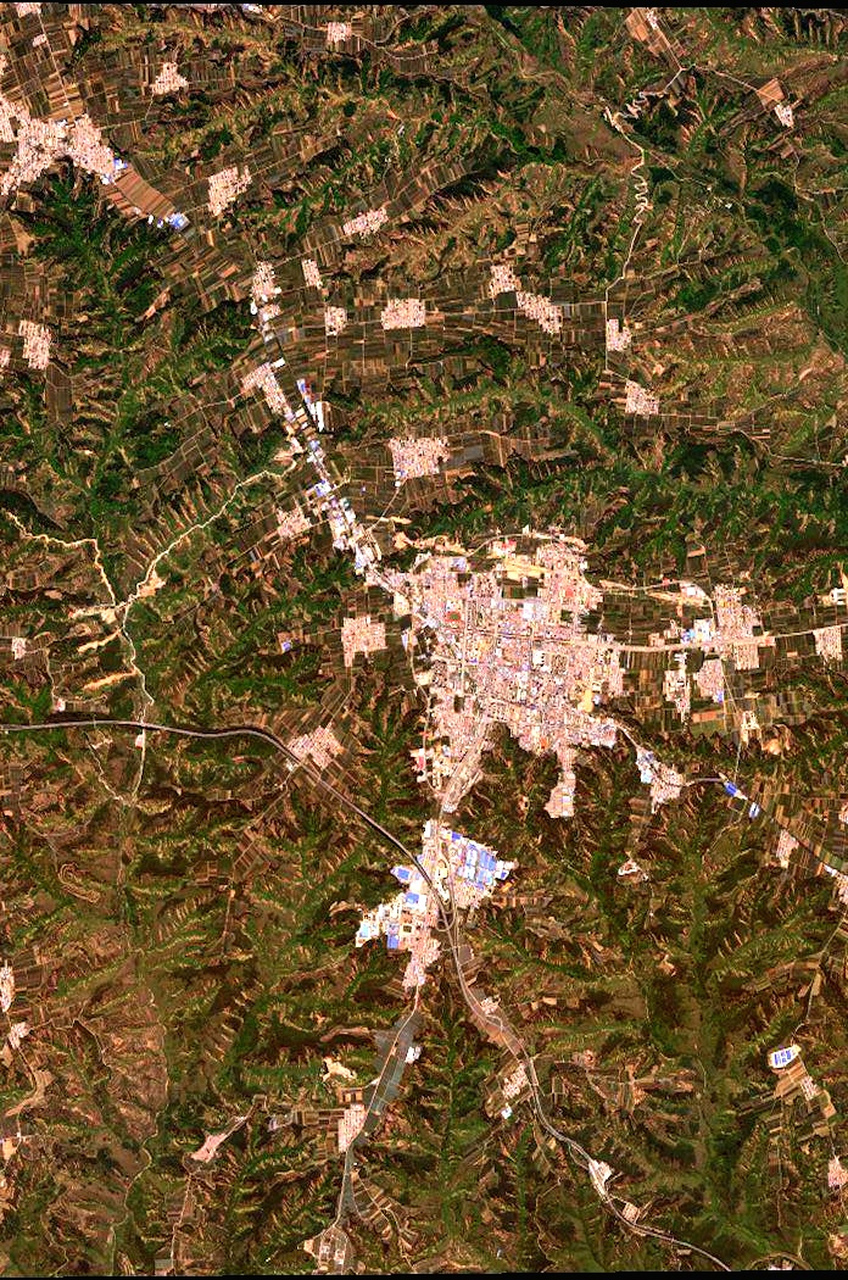 洛川县城市规划图图片