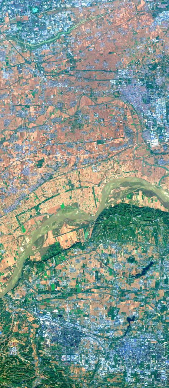 31) 2023年10月31日卫星影像图片,河南省荥阳市—武陟县