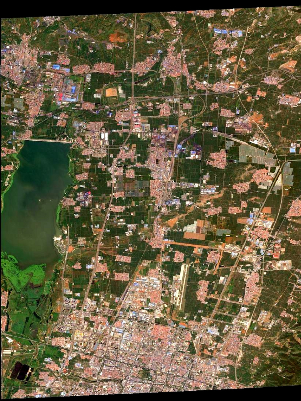 山西省长治市最新卫星图(7.