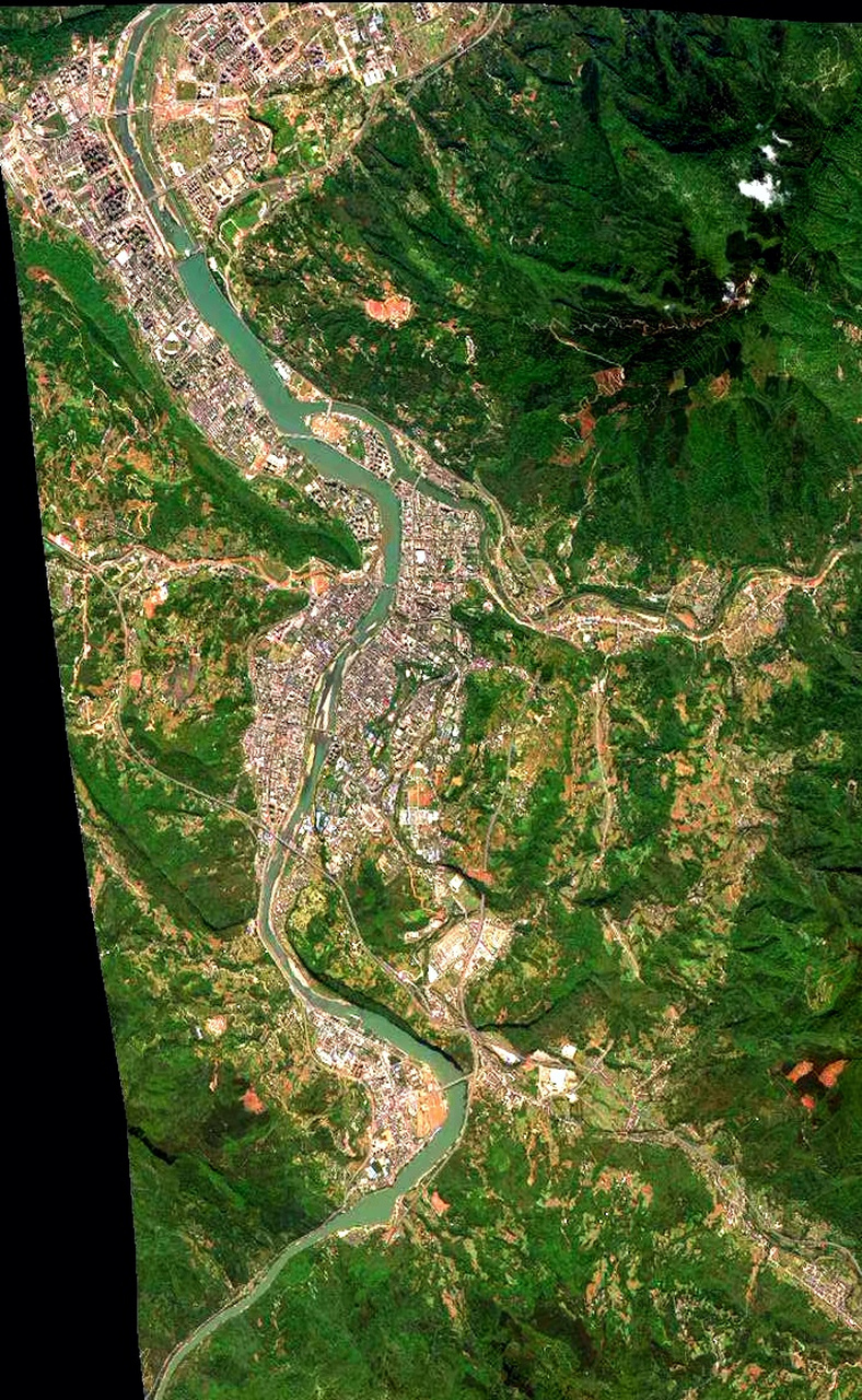 雅安卫星地图2019图片