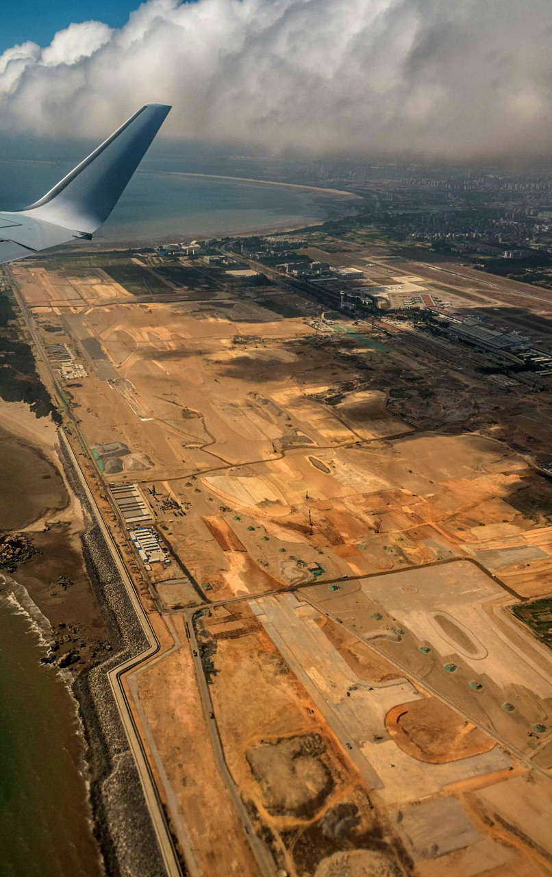 福州长乐国际机场扩建航拍图 网友航拍影像图片,福州市长乐国际机场