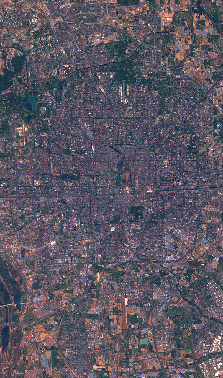 北京市最新卫星图片(5.