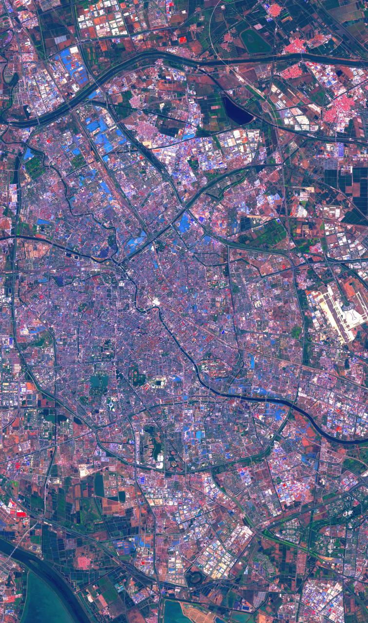 天津市最新卫星地图影像(4.