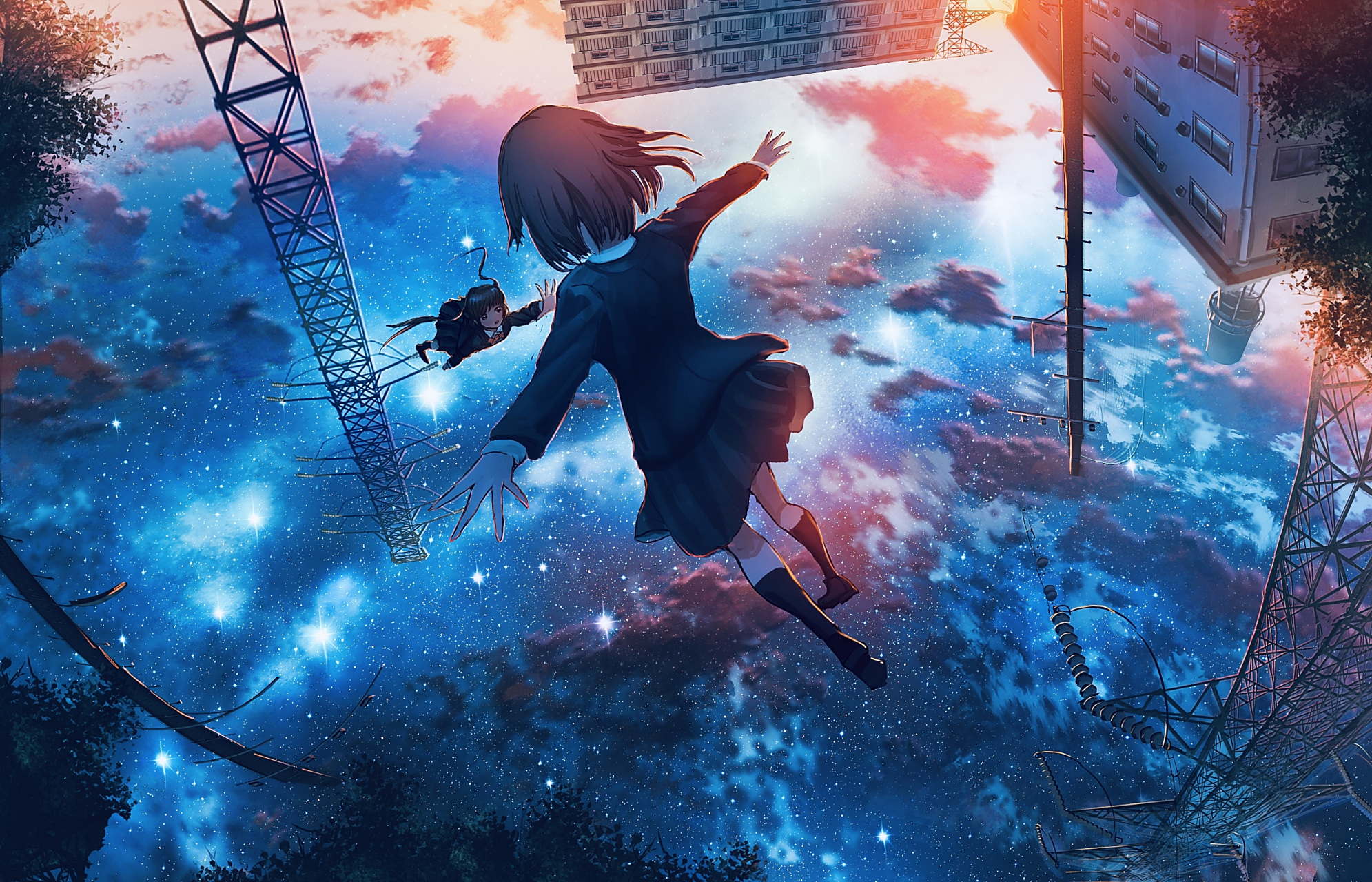 深邃的天空#动漫壁纸