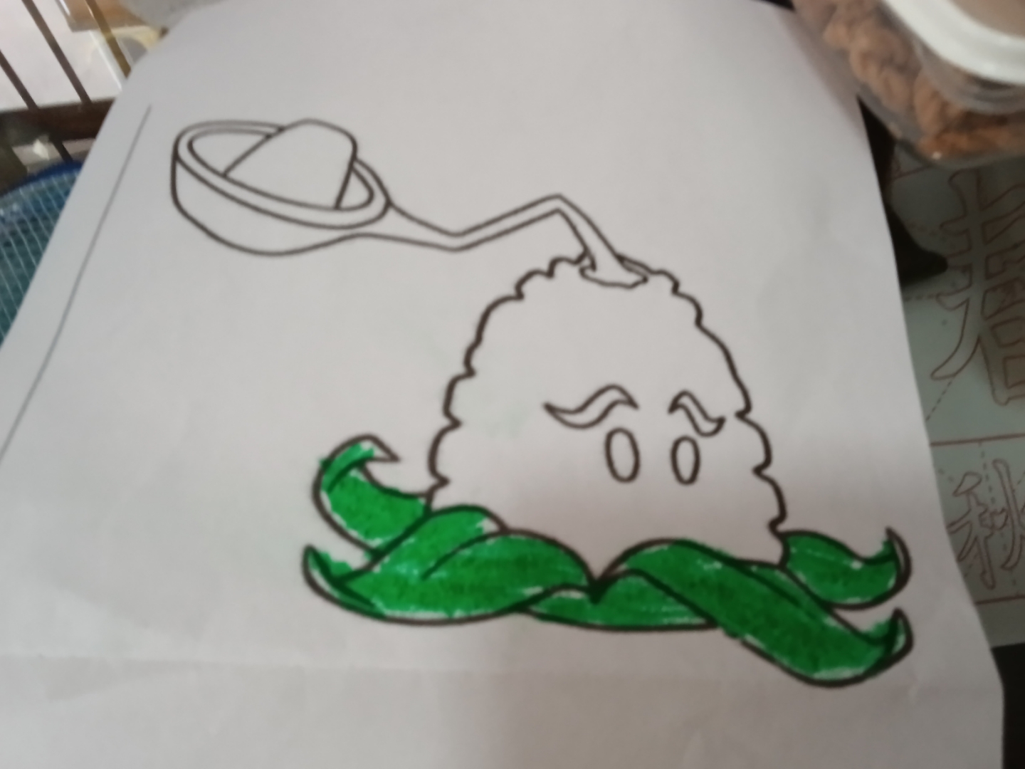 玉米投手怎么画.李泽晗