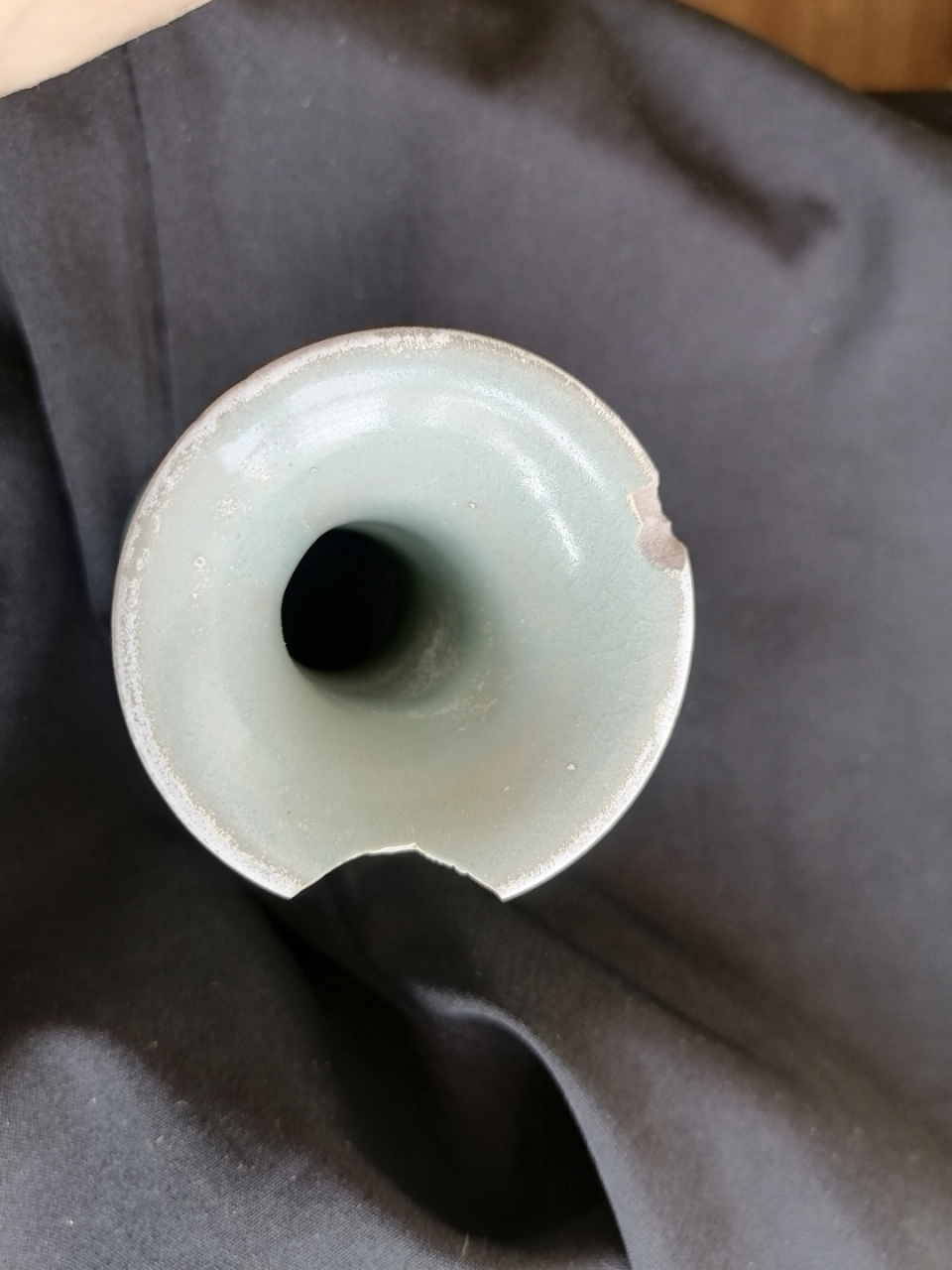 北宋汝官窑天青釉清凉寺窑址标本,喜欢研究汝瓷的朋友免费上手研究