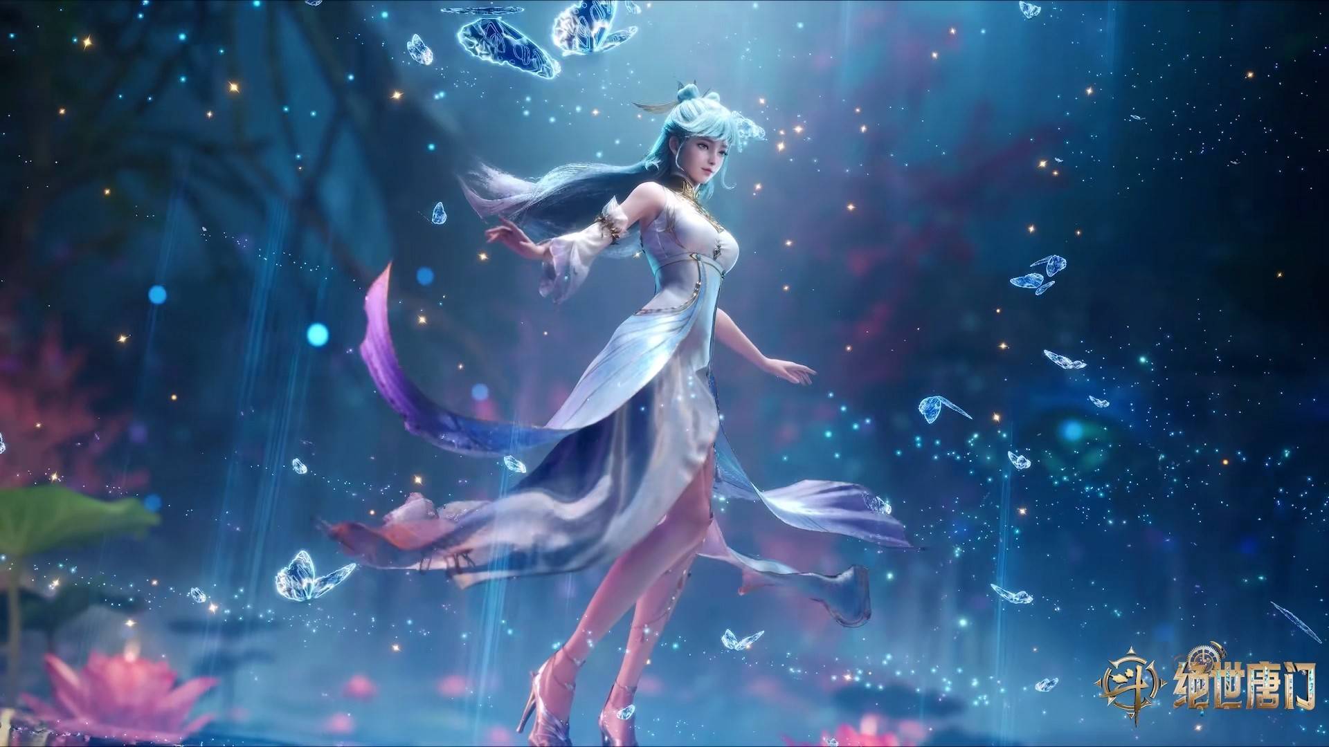 一起期待海神缘吧!#斗罗大陆2绝世唐门# #光之女神唐舞桐