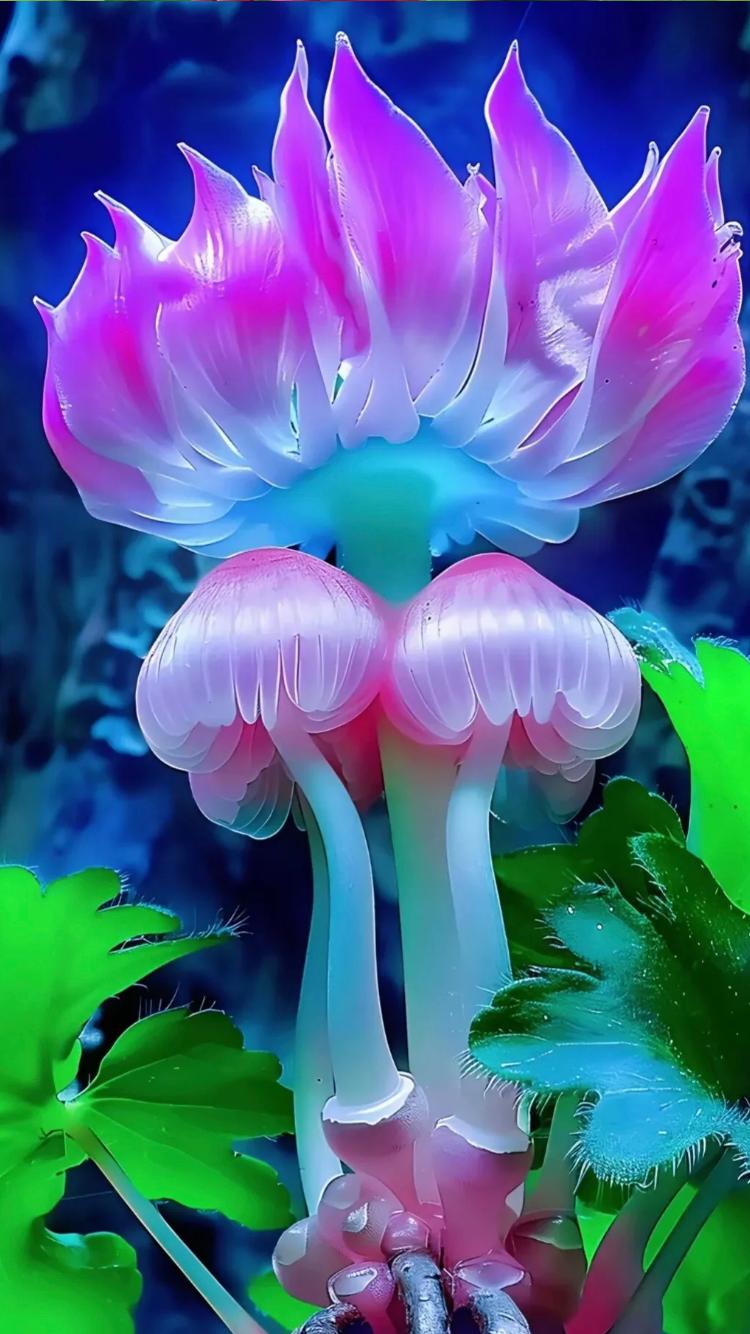 这一朵朵美丽的奇花异草,是大山中的一员,在山青有水的地方,竞相绽放