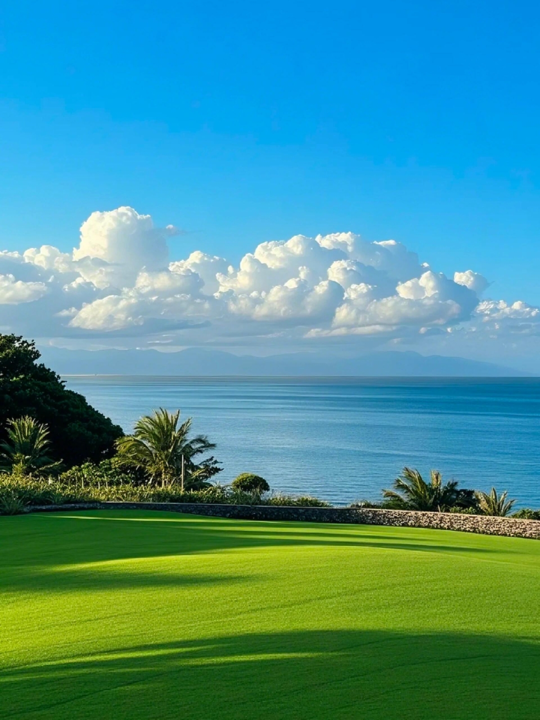 自然海岸线风景图片清晨阳光海岸边缘行到远方真实高清养眼图片在阳光