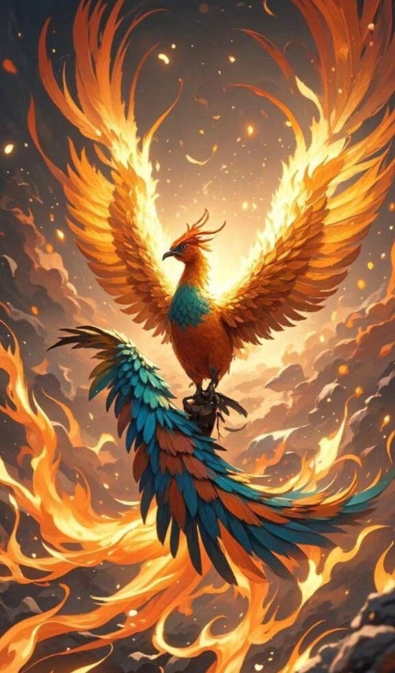 哇,这火凤凰简直美翻了,我要是有这等神鸟坐骑,朋友圈点赞得炸了吧!