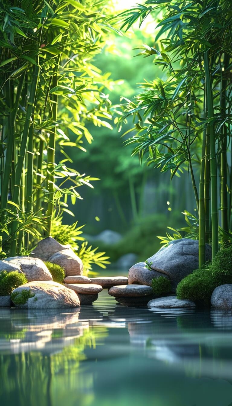 想象一下,划着小船穿梭在翠竹间,微风拂面,凉爽透心,真乃夏日最惬意