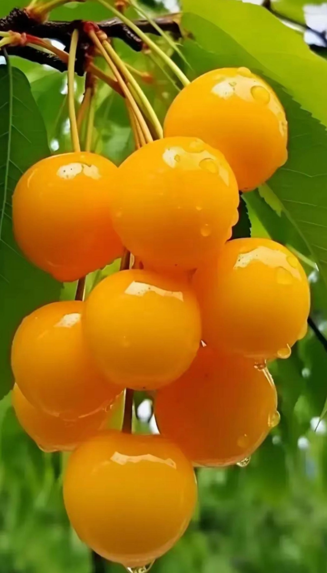 我驻足凝视良久,却疑惑不解:这圆润剔透,黄彤彤的小果是什么水果?
