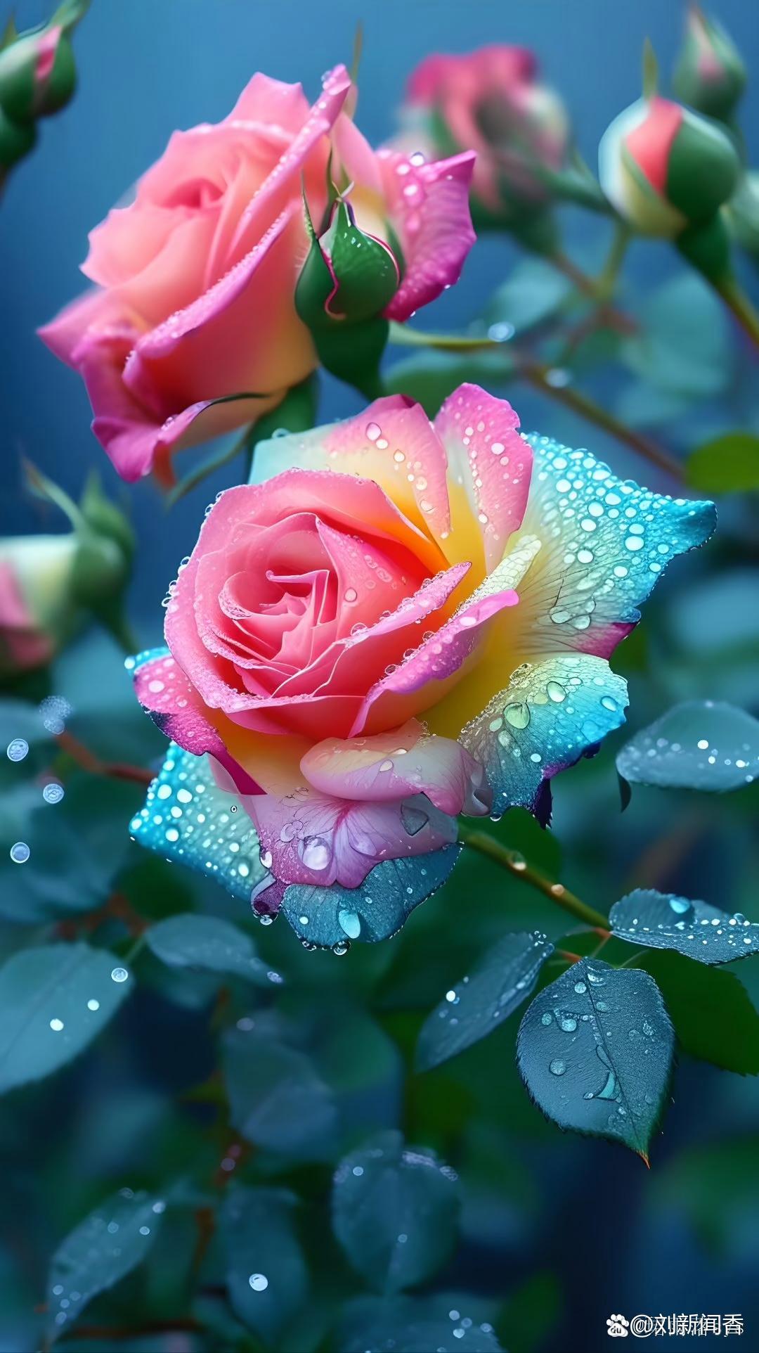 繁花似锦,愿人生犹如多彩的花朵一样,每一刻都跃动着生命的活力.