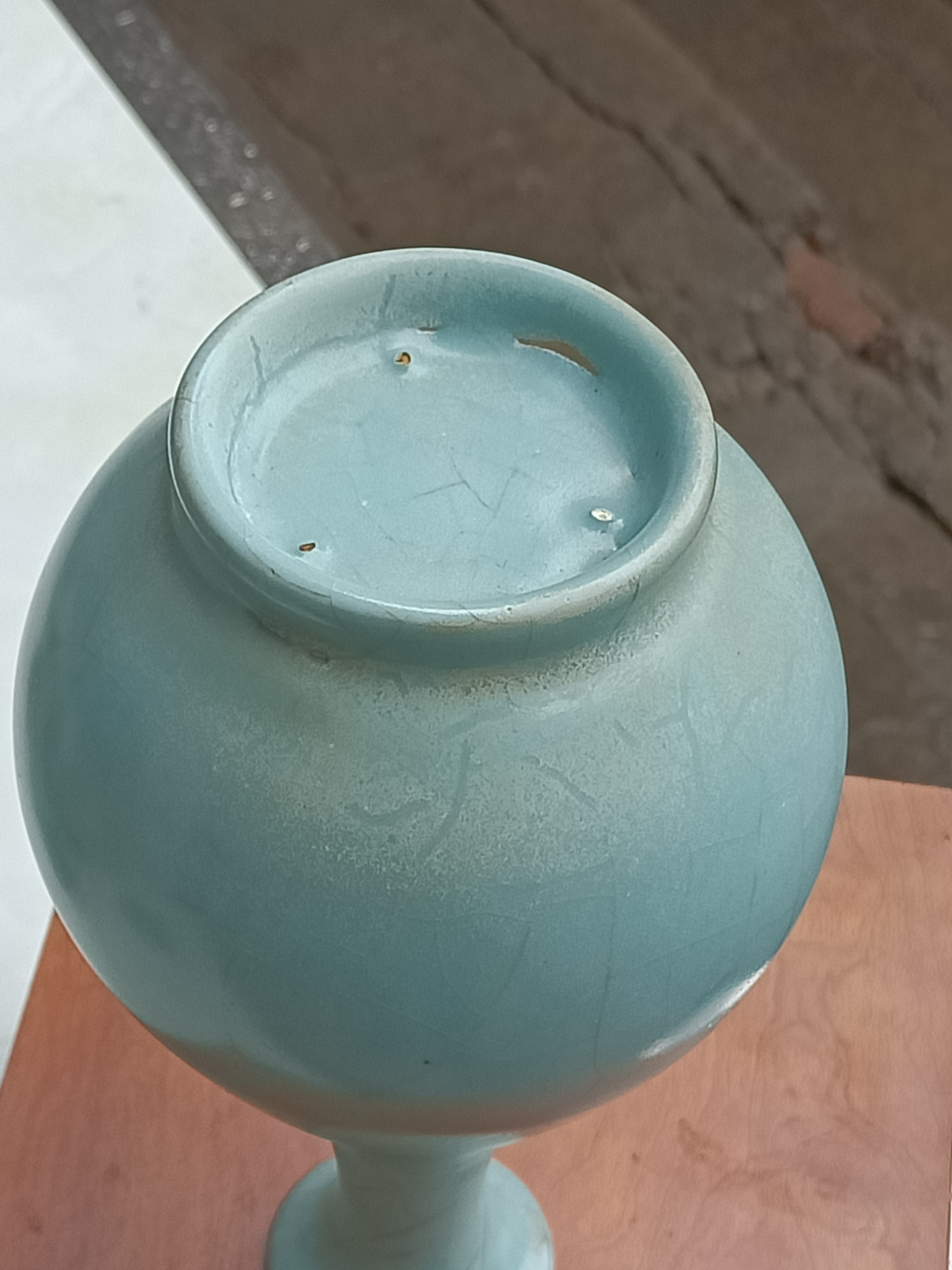 北宋汝窑天青釉玉壶春瓶
