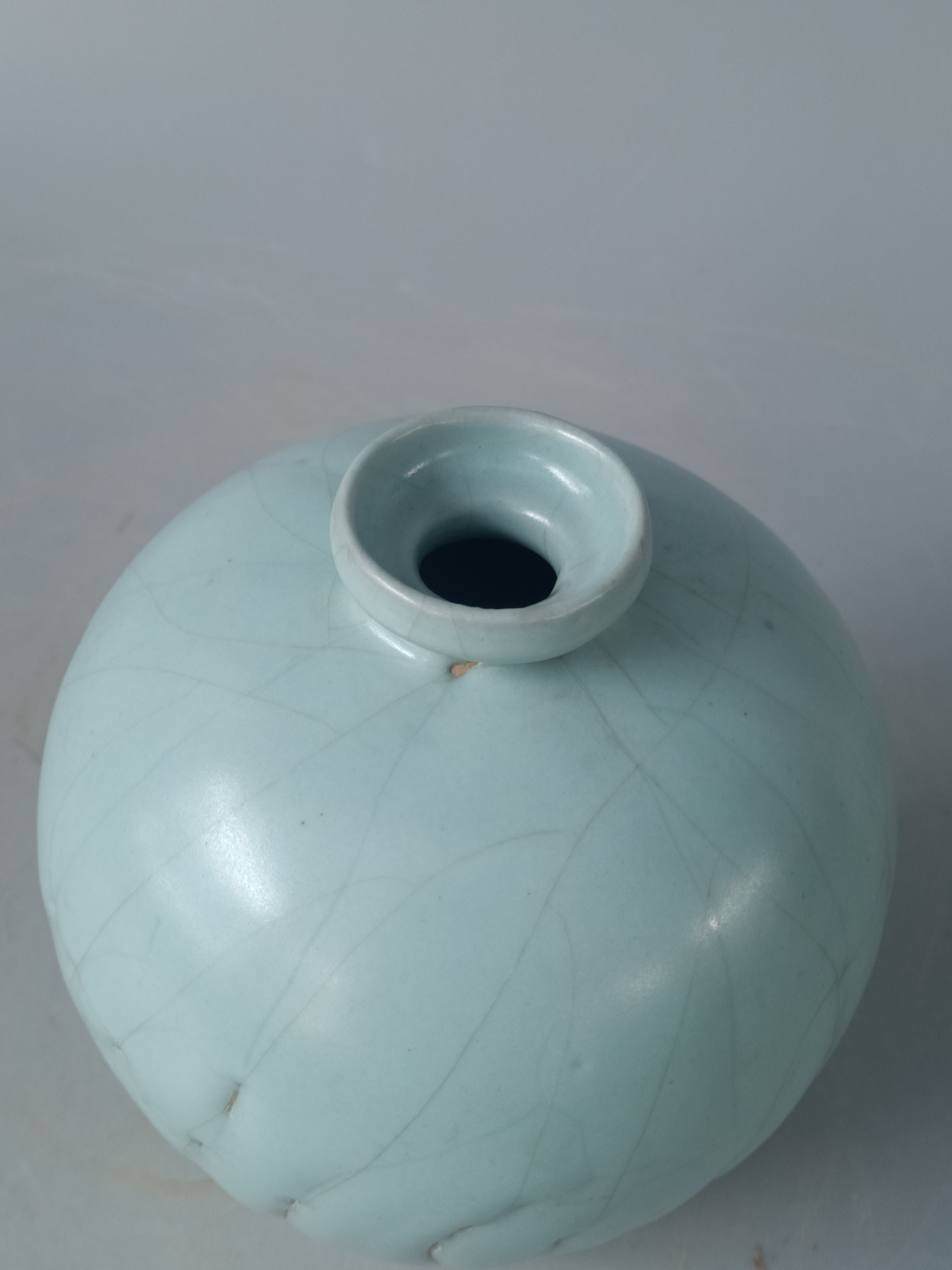 汝窑天青釉梅瓶