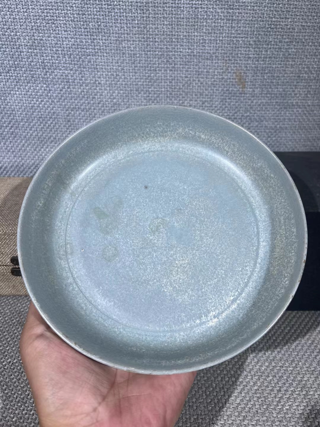 汝窑天青釉洗 空盘留影,期待下一次的盛宴.