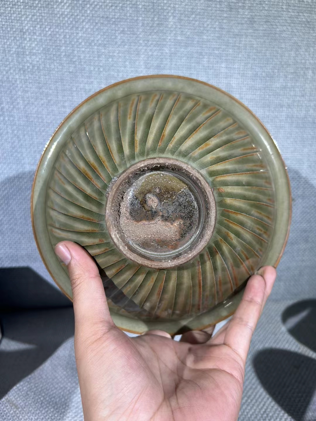 耀州窑刻花碗
