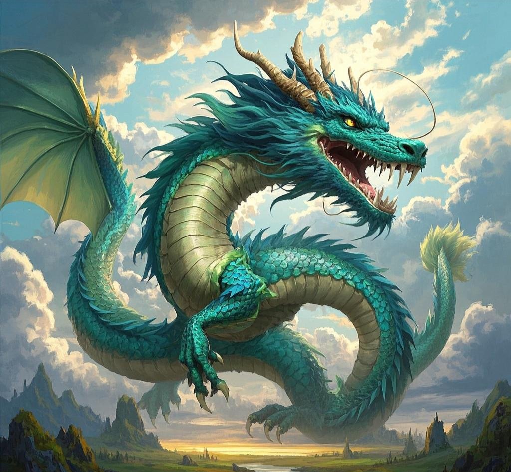 婚庆喜事,甚至代表新兴行业风口,但弱化了"帝王气"专青龙神兽千年神龙