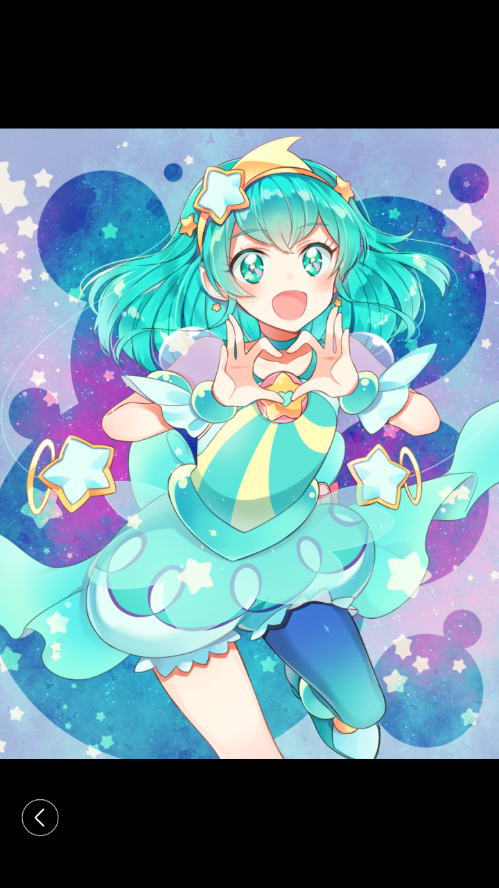 星座光之美少女!图片 雨衣拉拉和星奈光,你们最喜欢谁?